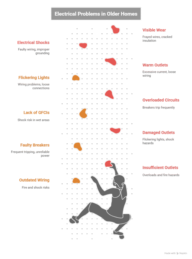 Common Electrical Problems in Older Homes - visual selection