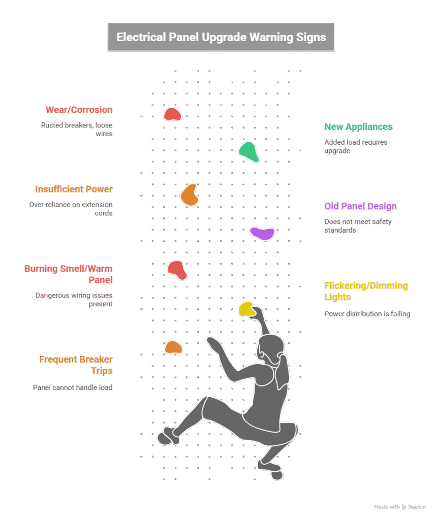 Warning Signs It’s Time for an Electrical Panel Upgrade