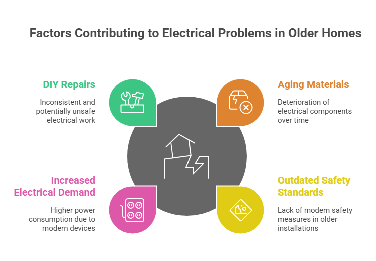 Why Electrical Problems in Older Homes Are So Common