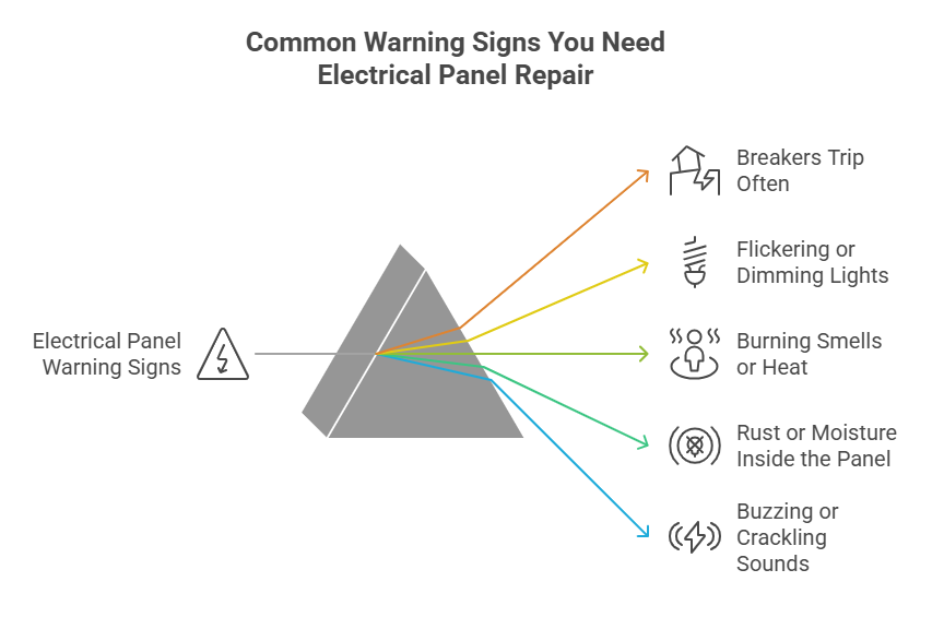 Warning Signs You Need Electrical Panel Repair Near You
