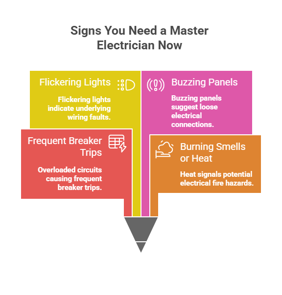 Warning Signs You Need a Master Electrician Now