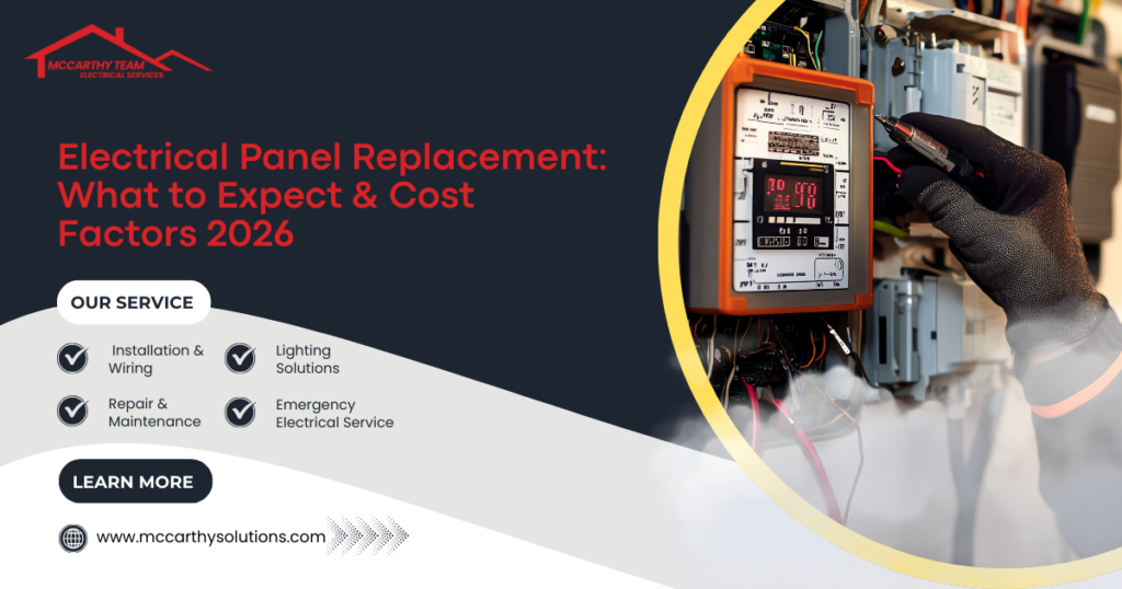 Electrical Panel Replacement: What to Expect & Cost Factors 2026