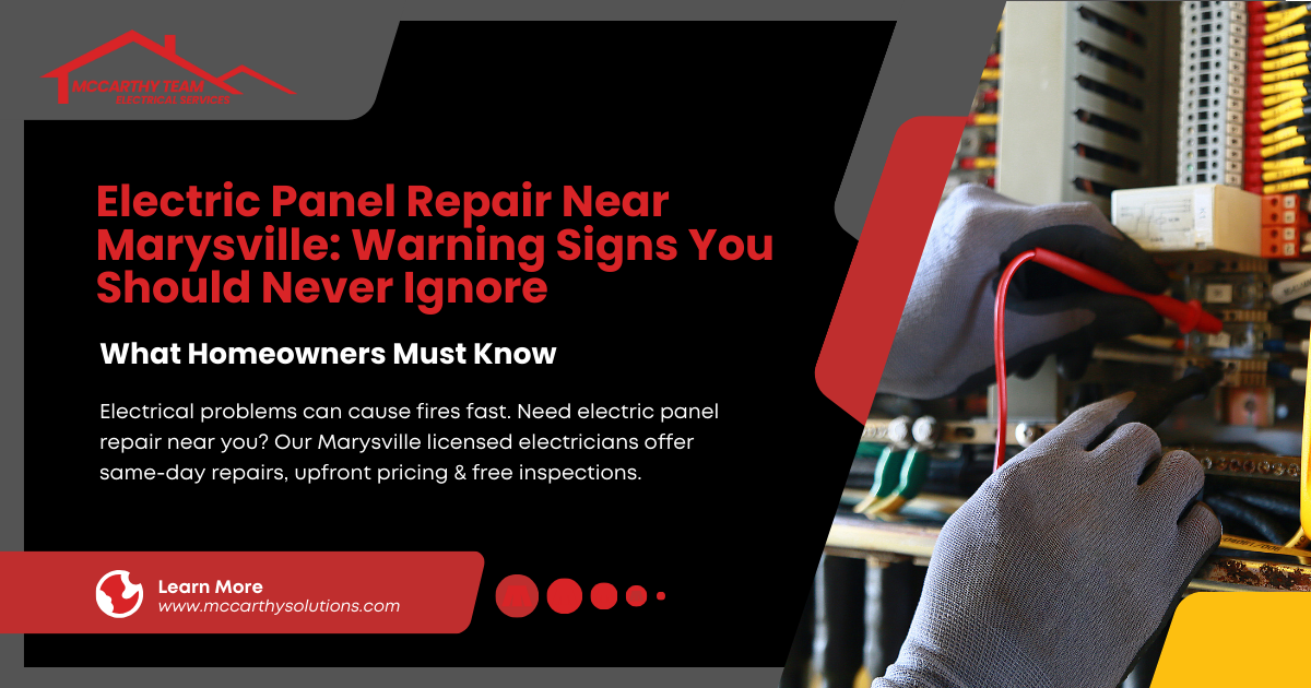 Electric Panel Repair Near Me: Warning Signs You Should Never Ignore