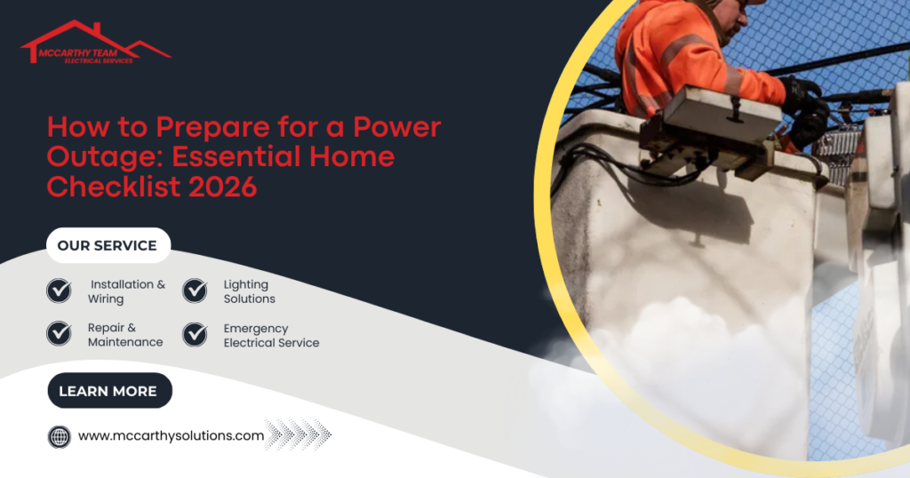 How to Prepare for a Power Outage: Essential Home Checklist 2026